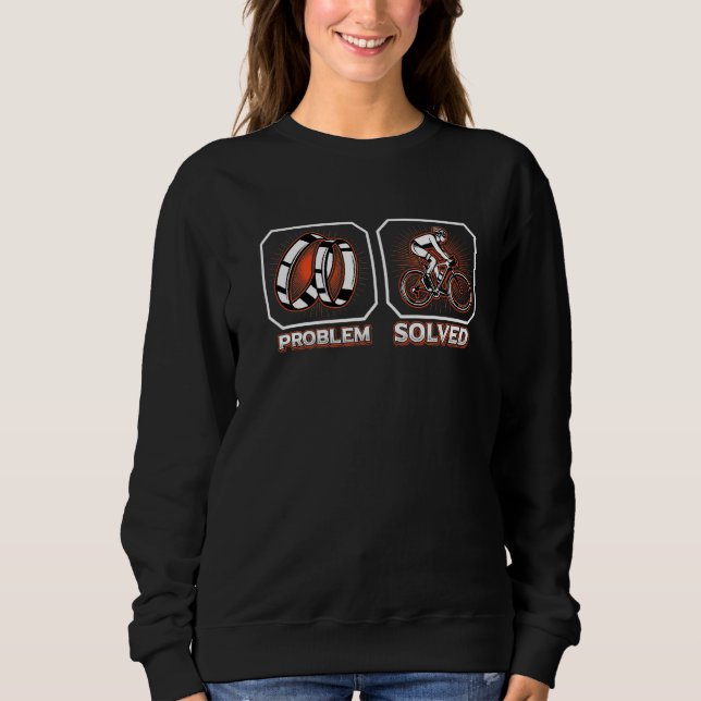 Cycling  Cyclist Biking Sweatshirt (Front)