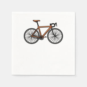 Cycling Cyclist Napkins