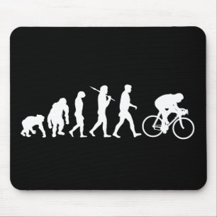 Cycling Cyclists pedal power Racing Bicycle gifts Mouse Pad