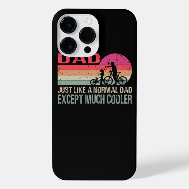 Cycling Dad Cycle Bike iPhone Case (Back)