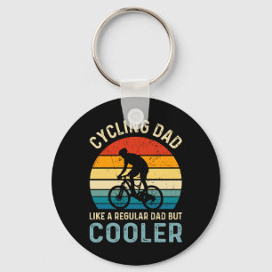 Cycling Dad   Cyclist   Cycologist   Adventure Keychain