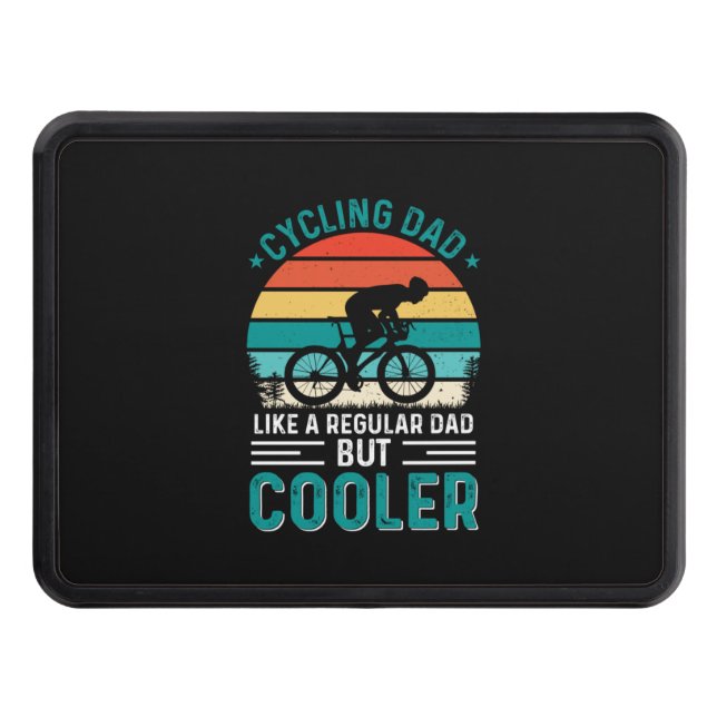 Cycling Dad Hitch Cover (Front)