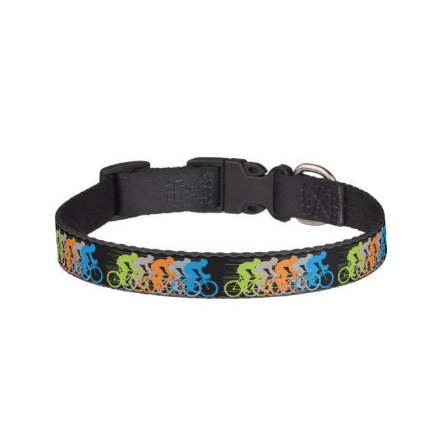 Cycling Design Dog Collar