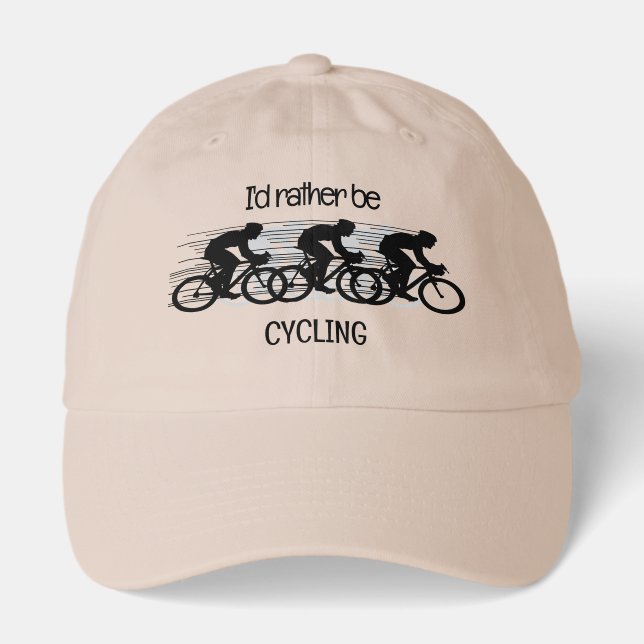 Cycling Design Hat (Front)
