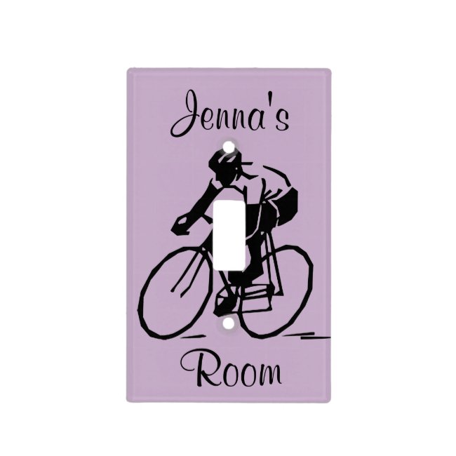 Cycling Design Light Switch Cover