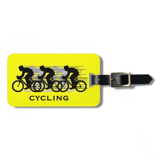 Cycling Design Luggage Tags