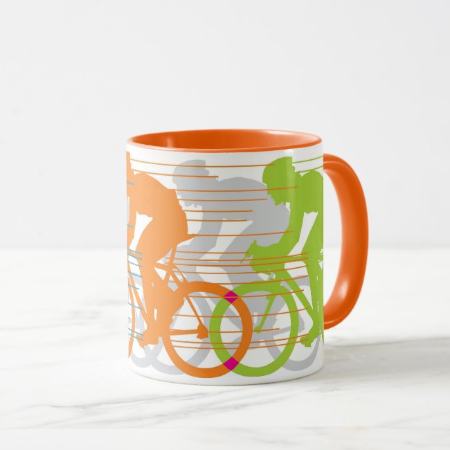 Cycling Design Mug