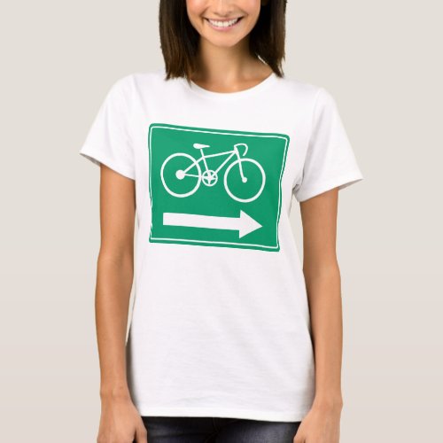 Cycling Directions Arrow T_Shirt