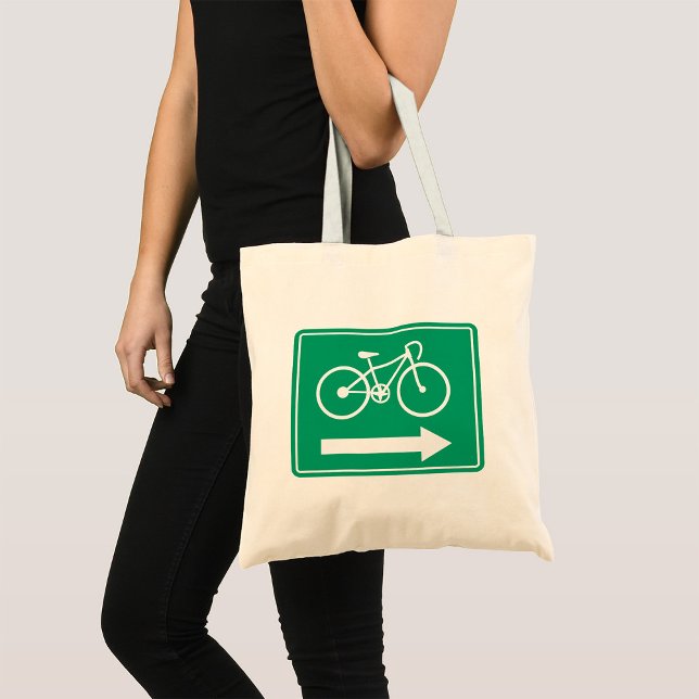 Cycling Directions Arrow Tote Bag (Creator Uploaded)