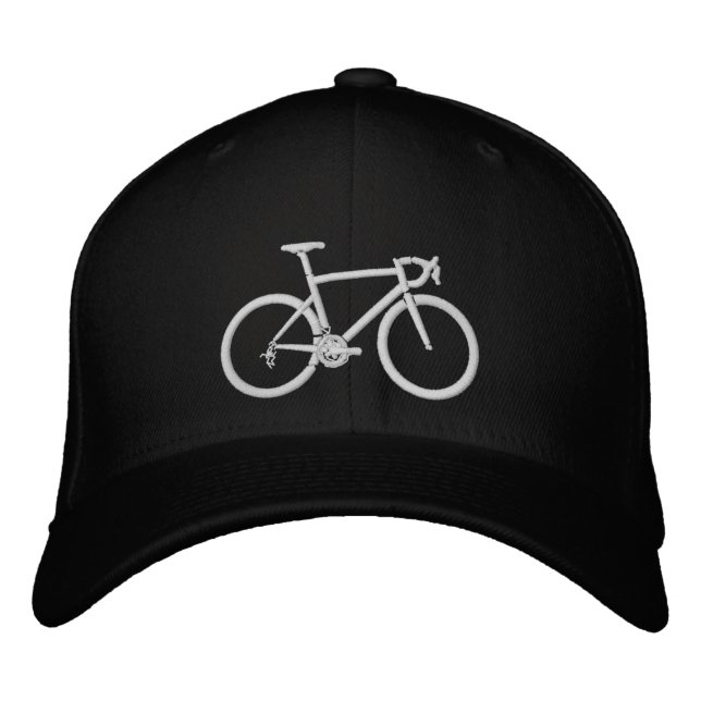 Cycling  embroidered baseball cap (Front)