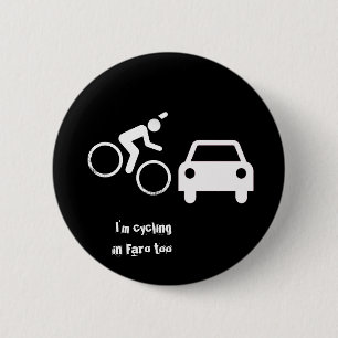 Cycling Faro Pinback Button