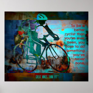 Cycling for Winning and Success Poster