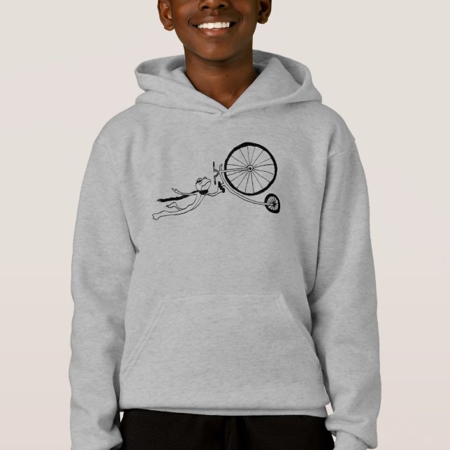 Cycling Frog Hoodie (Front)