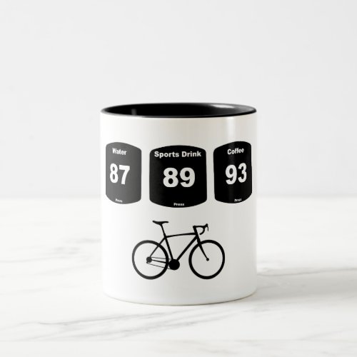 Cycling Fuel Water Sports Drink Coffee Two_Tone Coffee Mug