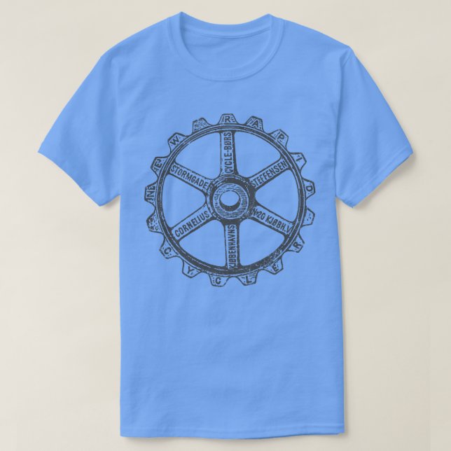 Cycling Gear T-Shirt (Design Front)
