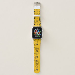 Cycling Gift Print Apple Watch Band