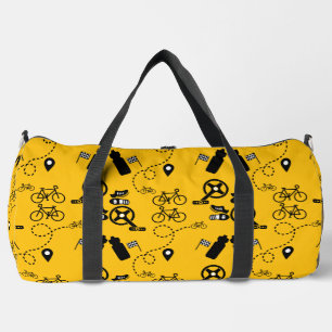 Cycling Gift Print Duffle Bag