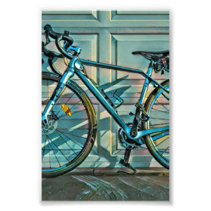 Cycling gifts for dad photo print