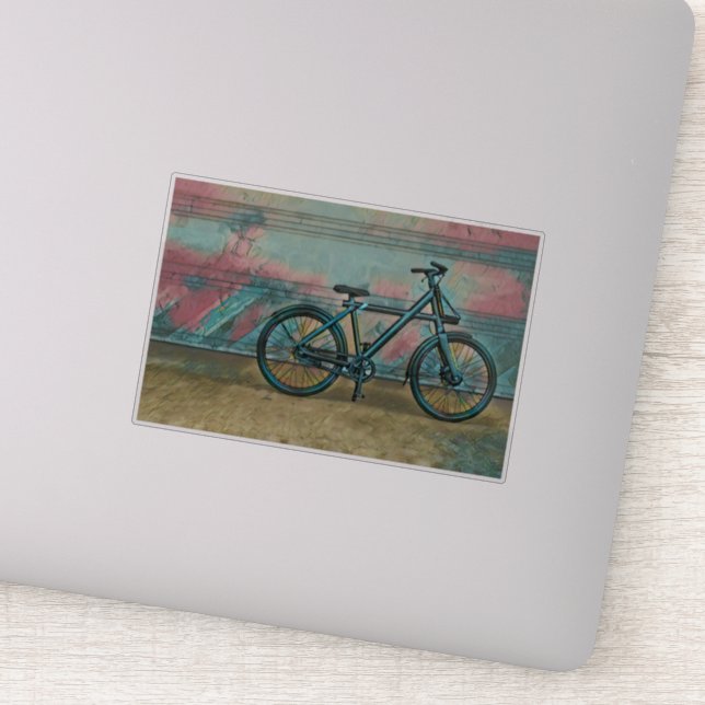 Cycling gifts for dad sticker (Detail)