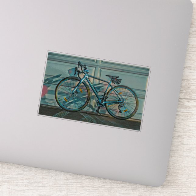 Cycling gifts for dad sticker (Detail)