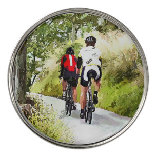 CYCLING GOLF BALL MARKER