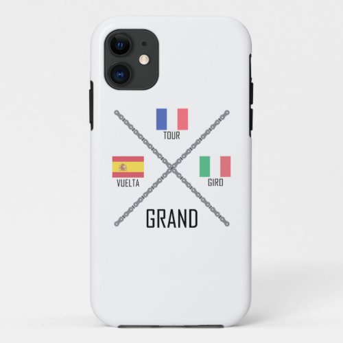 Cycling Grand Tours iPhone 11 Case