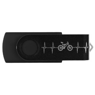 Cycling Heartbeat / Bicycle/ Rider/ Biking Flash Drive
