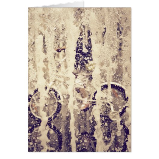 Cycling in the Rain Cards (Front)