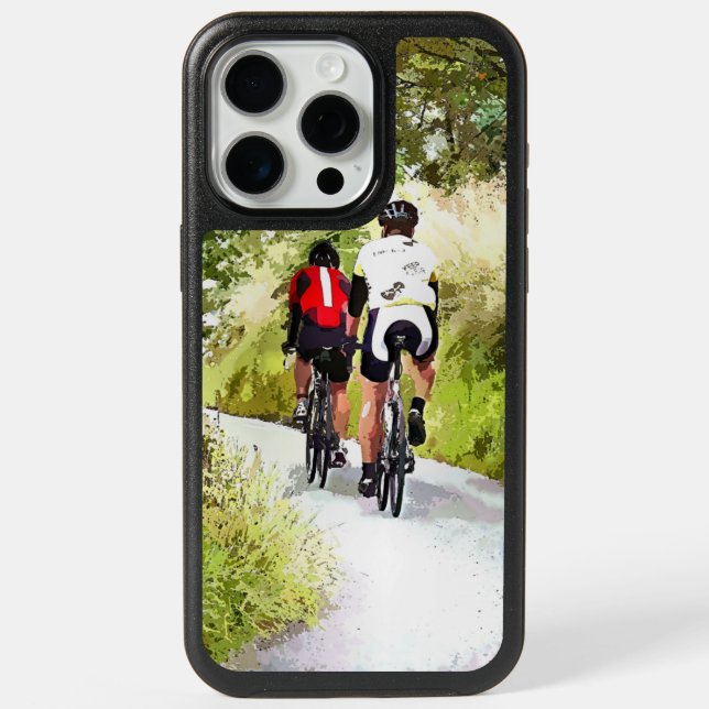 CYCLING  iPhone 15 PRO MAX CASE (Back)