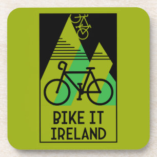 Cycling Ireland Beverage Coaster