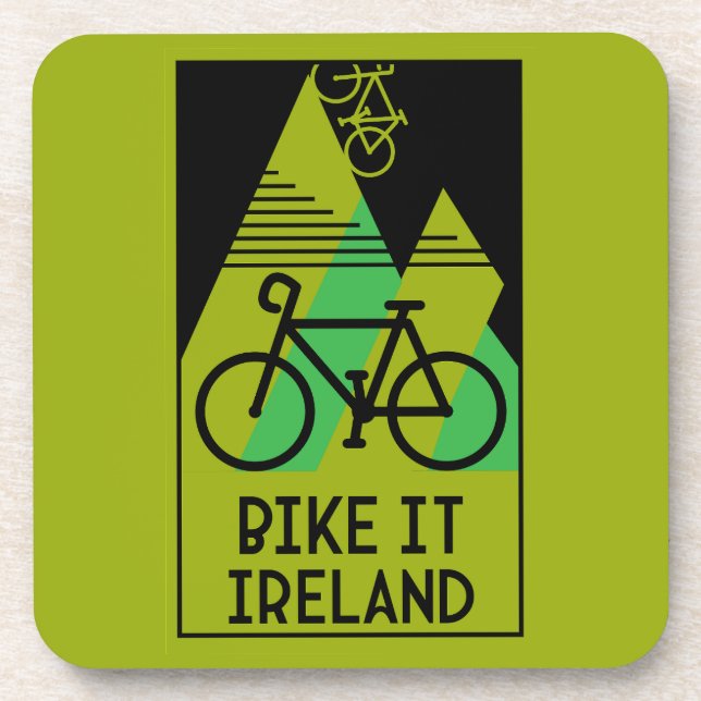 Cycling Ireland Beverage Coaster (Front)