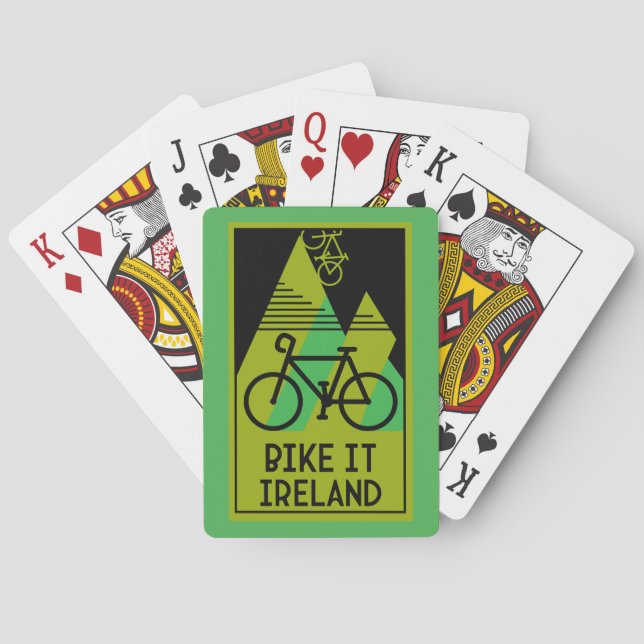 Cycling Ireland Poker Cards (Back)