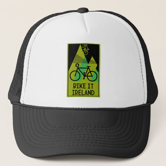 Cycling Ireland Trucker Hat (Front)