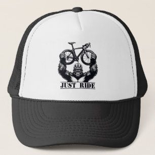 Cycling Just Ride Gorilla Trucker Hat
