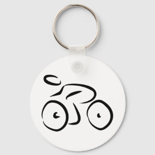 cycling keychain