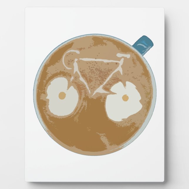 Cycling Latte Art Plaque (Front)