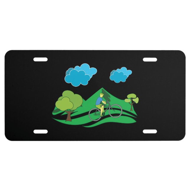 Cycling License Plate (Front)