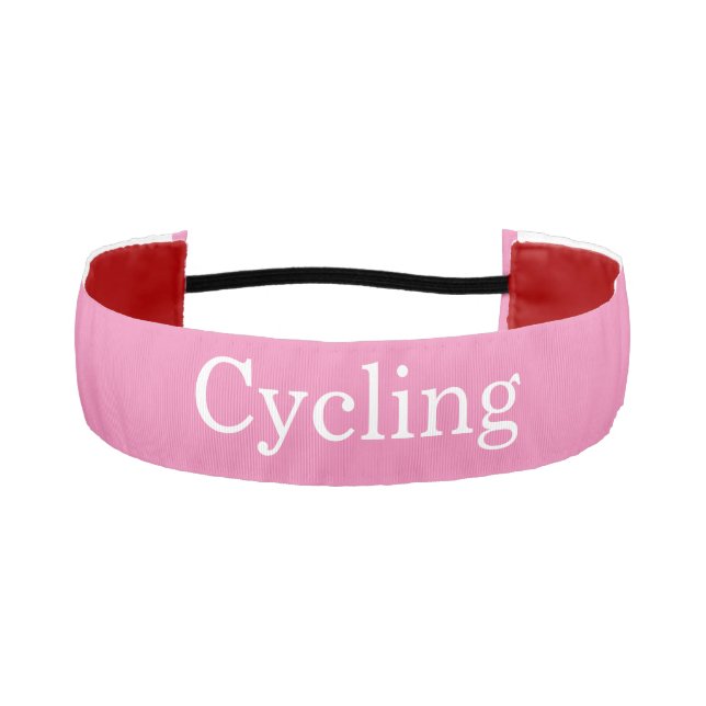 CYCLING Logo  Athletic Headband (Front)