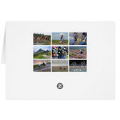 Cycling-lover's card (Back Horizontal)