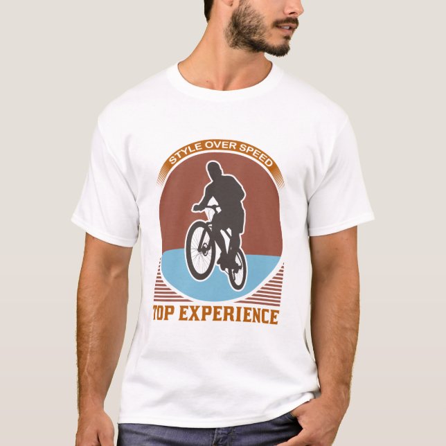 Cycling Lovers - Funny Bicycle Lovers Quotes T-Shirt (Front)
