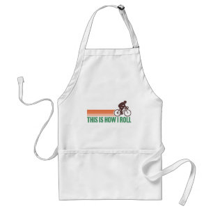 Cycling (male) adult apron
