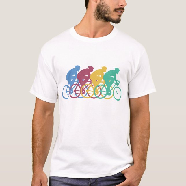 Cycling (male) T-Shirt (Front)