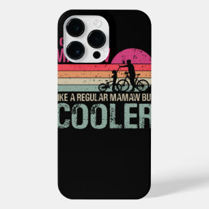 Cycling Mamaw Like A Regular Mamaw But Cooler T-Sh iPhone 14 Pro Max Case