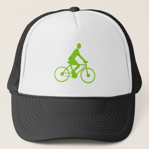 Cycling _ Martian Green Trucker Hat