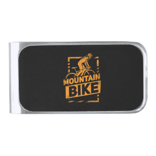 Cycling - Mountain Bike Crankset Silver Finish Money Clip