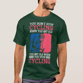 Cycling Mountain Biking Fitness Bike Tour T-Shirt