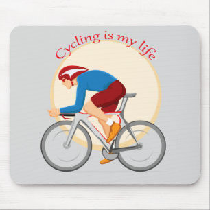 Cycling mouse pad. pad