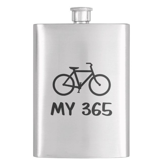 Cycling, My 365 Flask (Front)