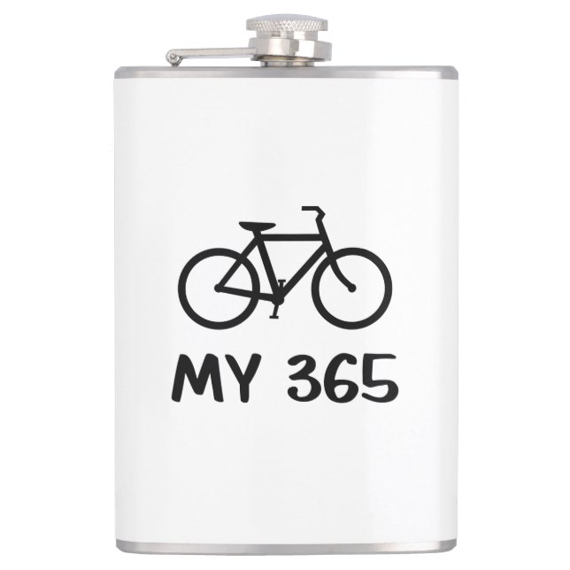Cycling, My 365 Flask (Front)