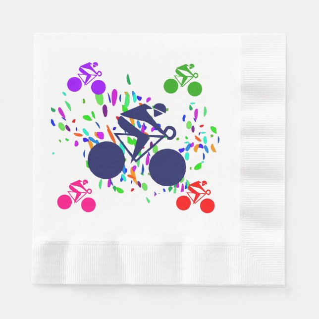 CYCLING    NAPKINS (Front)